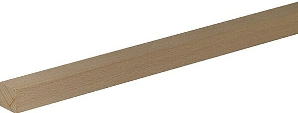 Profiles and more Kvadratna letev (Do x Š x V: 95 cm x 20 mm x 20 mm, Bukev)