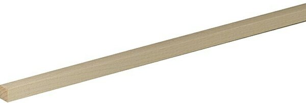Profiles and more Kvadratna letev (Do x Š x V: 95 cm x 10 mm x 10 mm, Bukev)