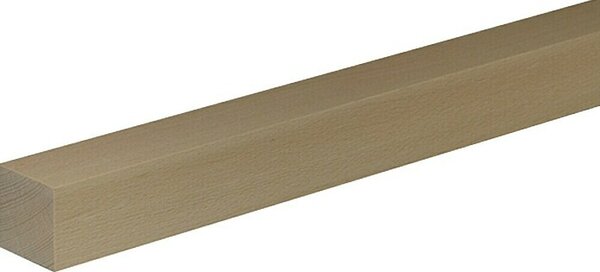Profiles and more Kvadratna letev (Do x Š x V: 95 cm x 35 mm x 35 mm, Bukev)