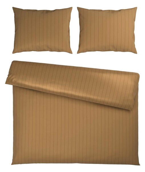 Mömax Posteljnina Dobby Streif Xxl, Zlata, 2x60/80, 200/200
