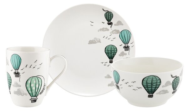 Florina 3-delni komplet porcelana Balon