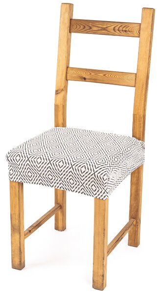 4Home Napenjalna prevleka za sedež za stol Comfort Plus Geometry, 40 - 50 cm, komplet 2 kosov