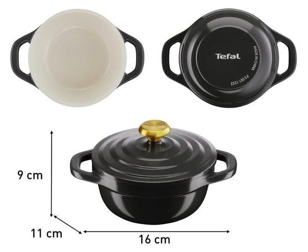 Posode za peko v kompletu 2 ks ø 11 cm Air Mini – Tefal