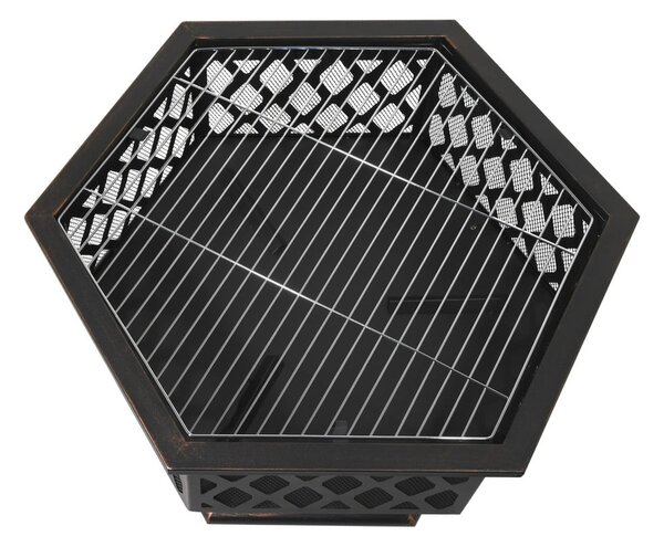 Zunanje ognjišče Hexagon – Cattara
