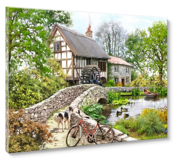 Slika 60x80 cm Watermill - Styler