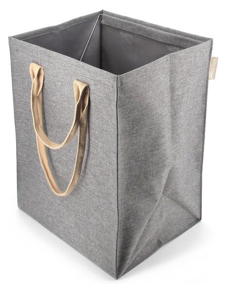 Siv tekstilni koš za perilo 53 l Laundry Hub Tweed – Rolser