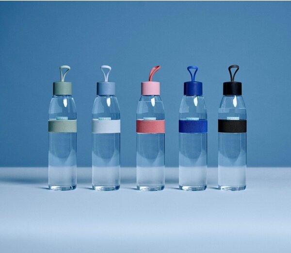 Žajbljevo zelena plastična steklenica za vodo 500 ml Ellipse – Mepal