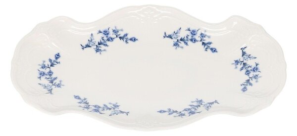 Servirni porcelanast pladenj ø 25 cm Retro – BonBistro