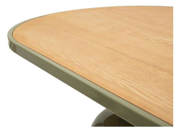 Zelena kovinska stranska mizica 45x150 cm Metal Console – Mauro Ferretti