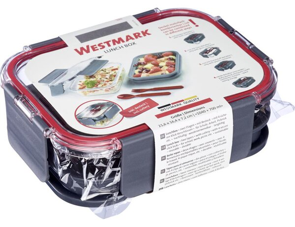 Westmark Škatla za kosilo COMFORT 1,74 l, antracit