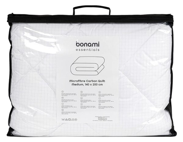 Celoletna prešita odeja 140x200 cm Carbon Medium – Bonami Essentials