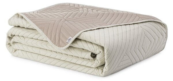 AmeliaHome Prehoz na posteljo Softa beige -cappucino, 220 x 240 cm