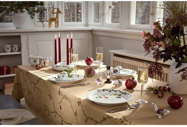 Porcelanast adventni svečnik z božičnim motivom Hammershøi Christmas – Kähler Design