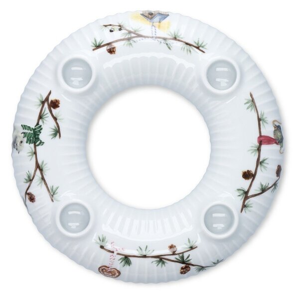 Porcelanast adventni svečnik z božičnim motivom Hammershøi Christmas – Kähler Design
