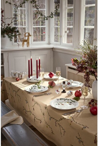 Porcelanast adventni svečnik z božičnim motivom Hammershøi Christmas – Kähler Design