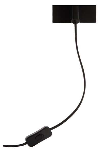 Kovinska stenska svetilka z vtikačem v naravni barvi ø 43 cm Lyra – Light & Living