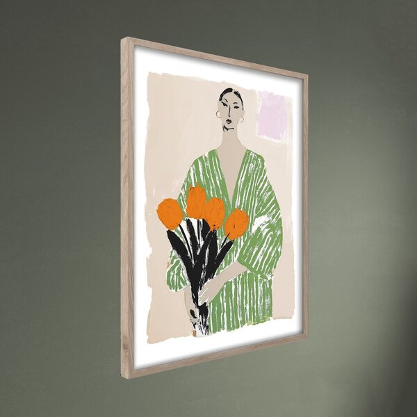 Tiskana slika z okvirjem 50x70 cm Stella – Styler