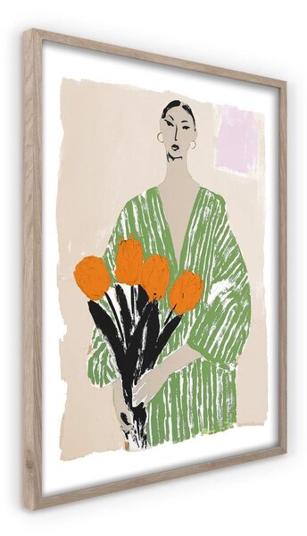 Tiskana slika z okvirjem 50x70 cm Stella – Styler