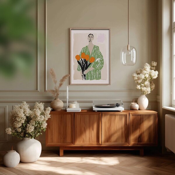 Tiskana slika z okvirjem 50x70 cm Stella – Styler