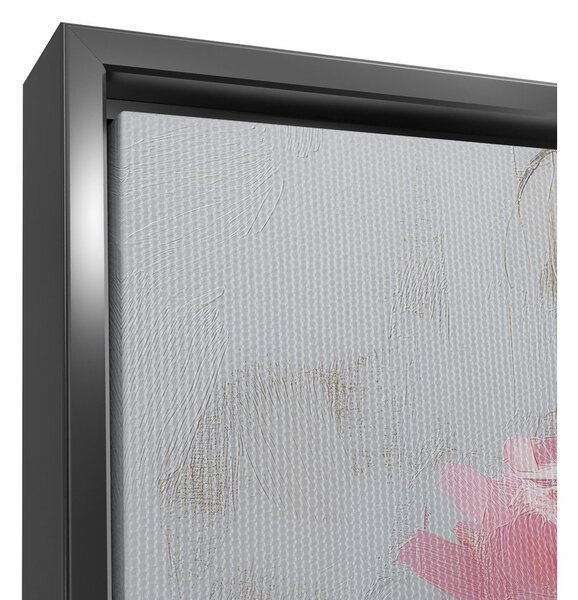 Tiskana slika z okvirjem/na platnu 70x100 cm Floral Embrace – Styler