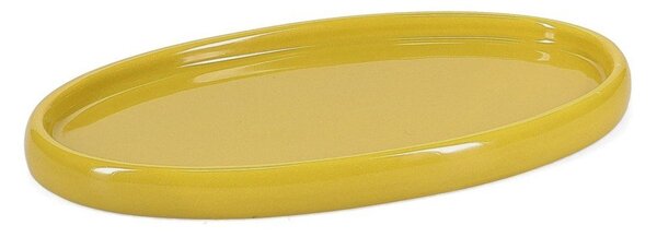 Rumen servirni krožnik iz kamenine Billie – ONA