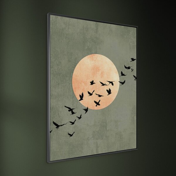 Tiskana slika z okvirjem 60x80 cm Midnight Flight – Styler