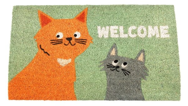 Predpražnik iz kokosovih vlaken 73x43 cm Nine Lives - Rex London