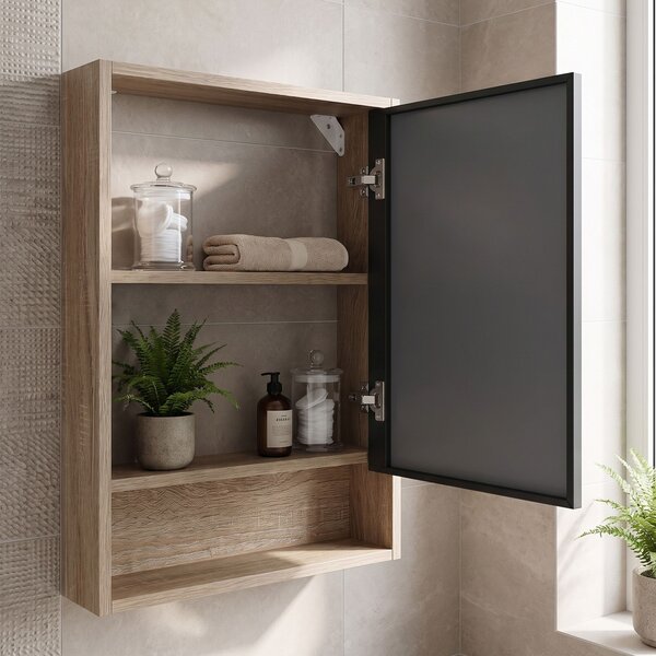 Komplet kopalniškega pohištva z umivalnikom Luno DB68-60 60CM