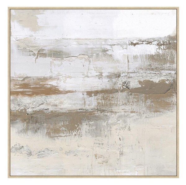Slika z ročno naslikanimi elementi z okvirjem/na platnu 85x85 cm Bold – Bizzotto