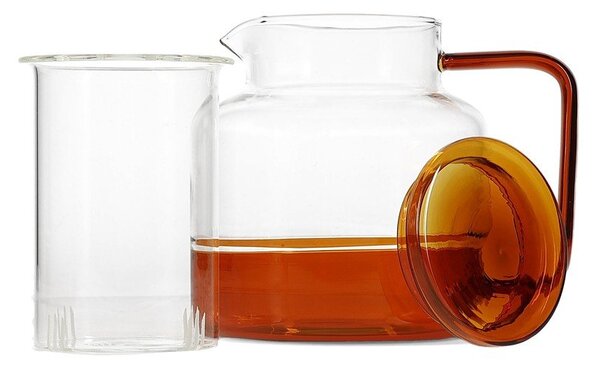Jantaren steklen čajnik 950 ml Liv – ONA