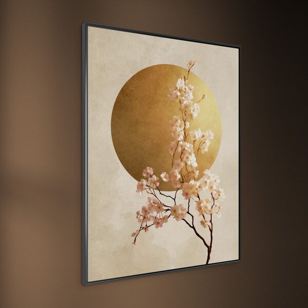 Tiskana slika z okvirjem 60x80 cm Cherry Blossoms – Styler