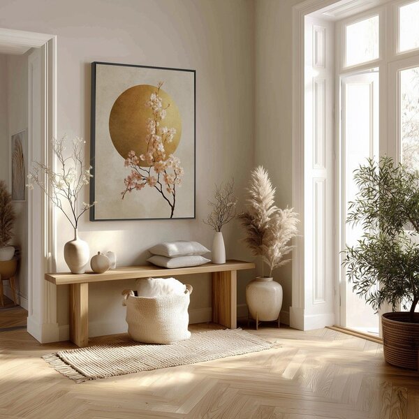 Tiskana slika z okvirjem 60x80 cm Cherry Blossoms – Styler