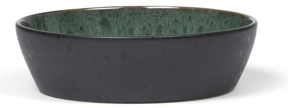 Zelena/črna skledica iz kamenine Gastro Green/Black – Bitz