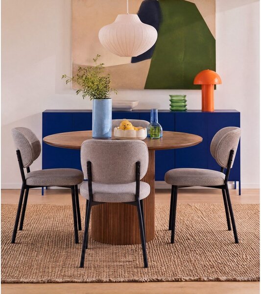 Bež jedilni stol Fowler – Unique Furniture