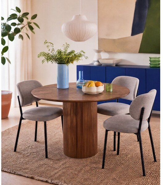 Bež jedilni stol Fowler – Unique Furniture