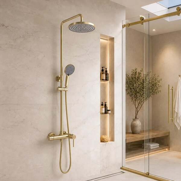 Komplet za prhanje Rea Foster Brush Gold
