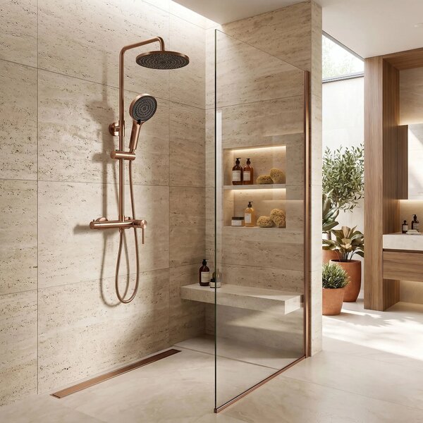 Komplet za prhanje Rea Foster Brush Copper