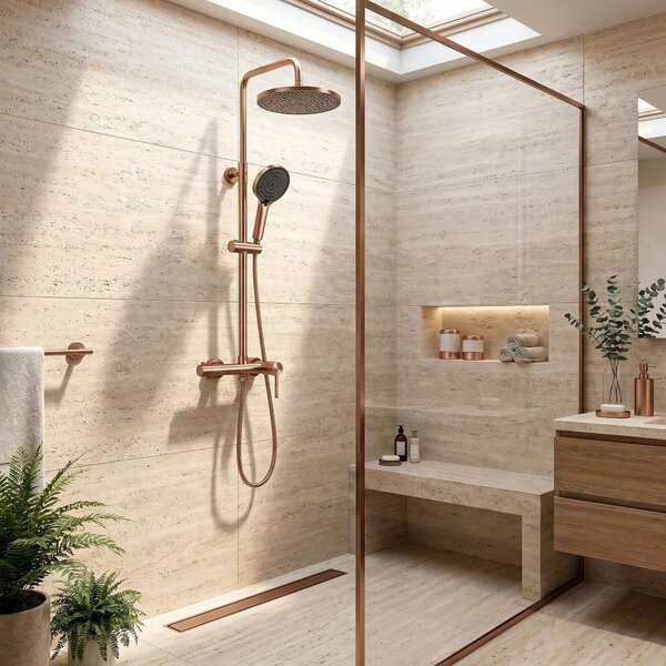 Komplet za prhanje Rea Foster Brush Copper
