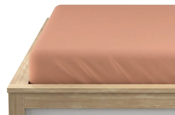 Jersey rjuha BASIC marelična 90 x 200 cm