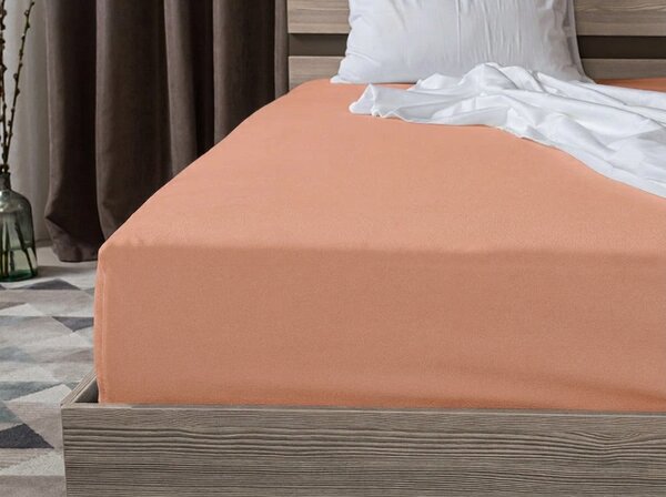 Jersey rjuha BASIC marelična 90 x 200 cm