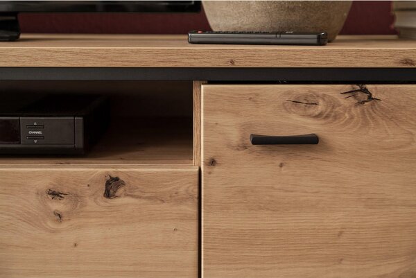 TV-ELEMENT antracit, barve hrasta