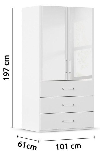 OMARA S KLASIČNIMI VRATI, bela