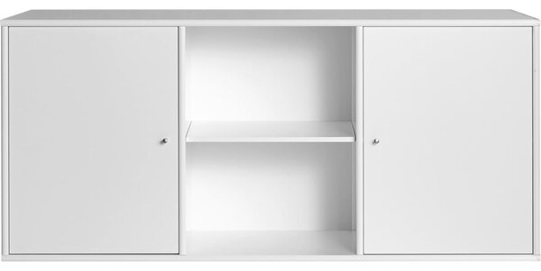 Bela nizka stenska komoda 133x61 cm Mistral – Hammel Furniture