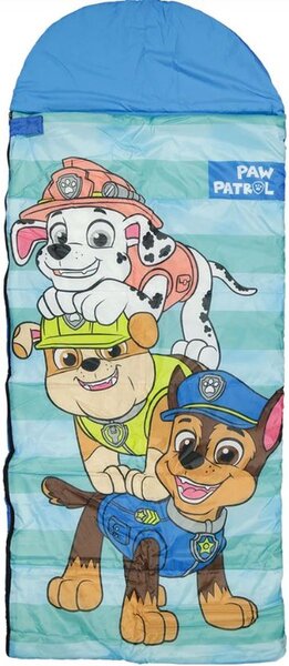Otroška spalna vreča PAW PATROL 170x70 cm, modra