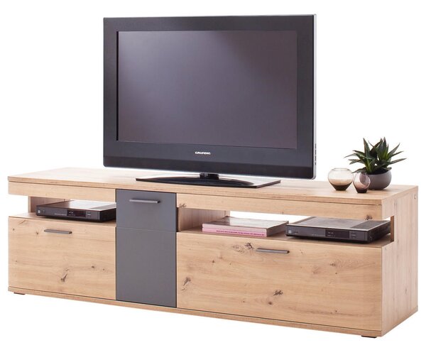 TV-ELEMENT antracit, barve hrasta