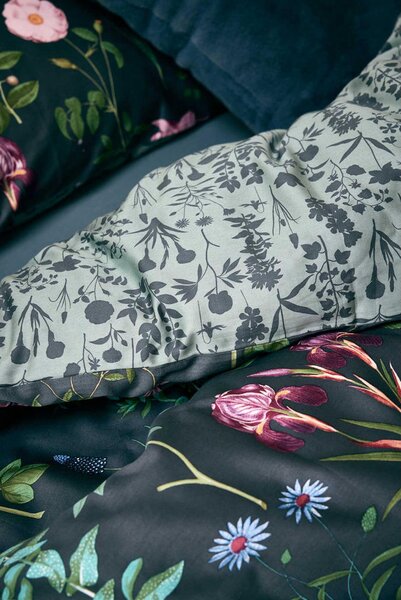 POSTELJNINA MARIGOLD 135/200 cm saten siva