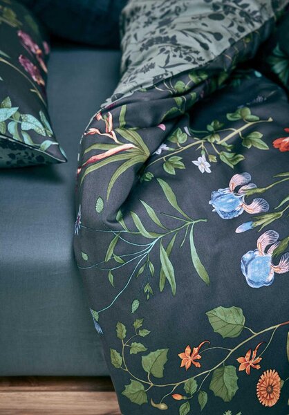 POSTELJNINA MARIGOLD 135/200 cm saten siva