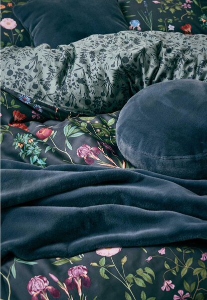 POSTELJNINA MARIGOLD 135/200 cm saten siva