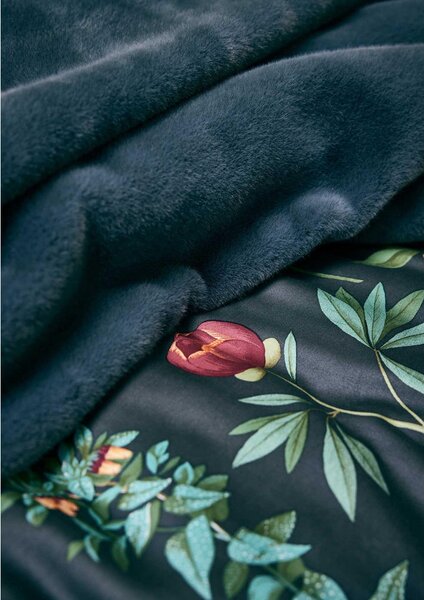 POSTELJNINA MARIGOLD 135/200 cm saten siva