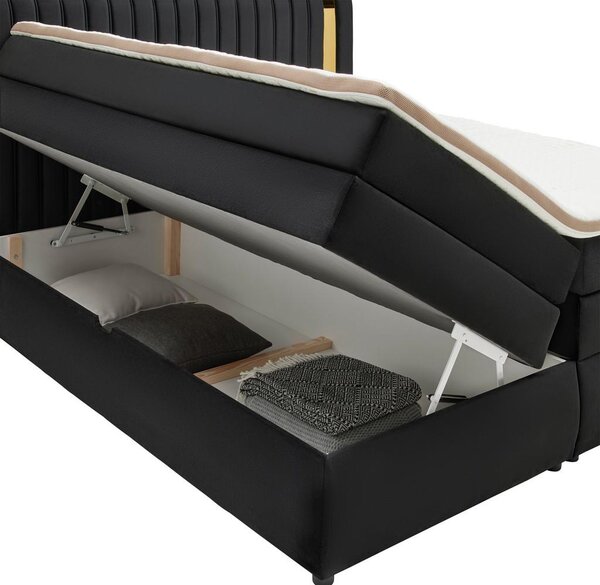 Premium Living Postelja Boxspring Minola Gold